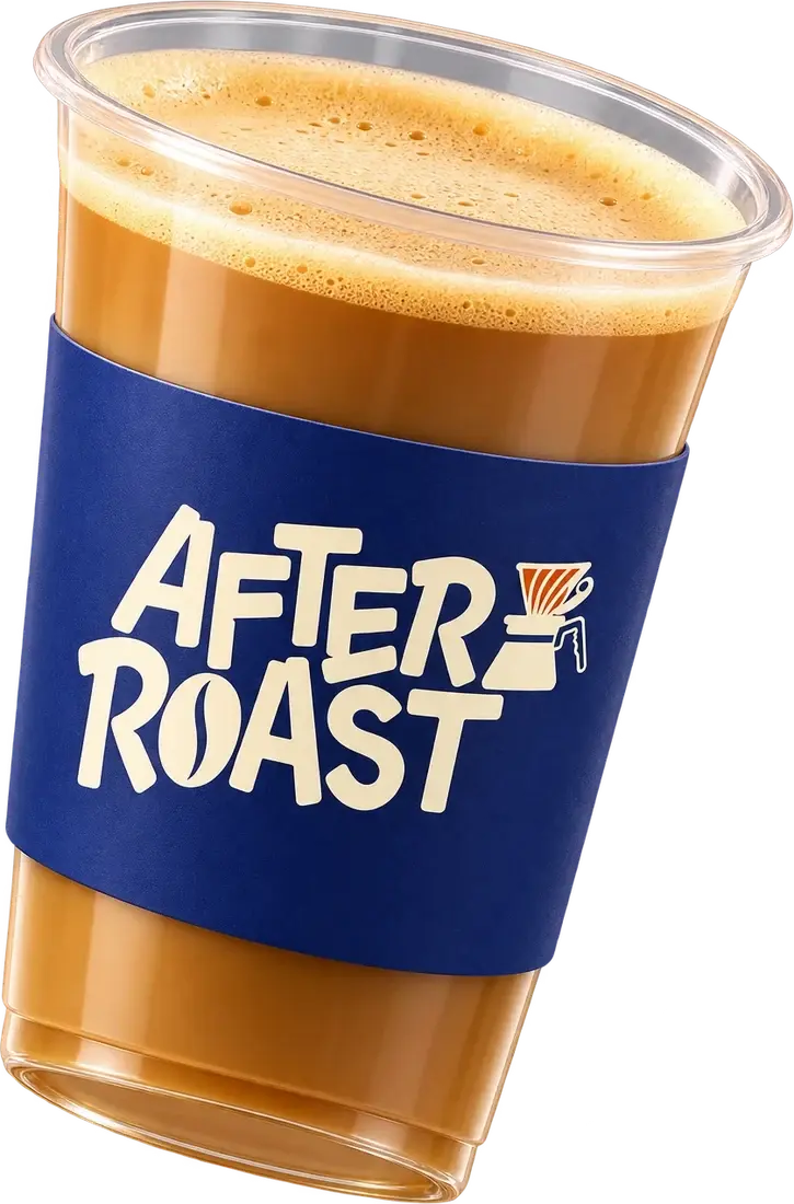 Spanish Latte in an After Roast cup
